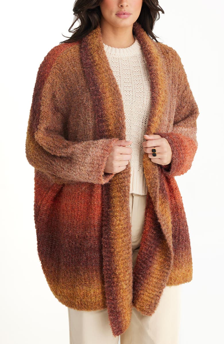 Talisman the Label Amara Open Front Cardigan, Alternate, color, 