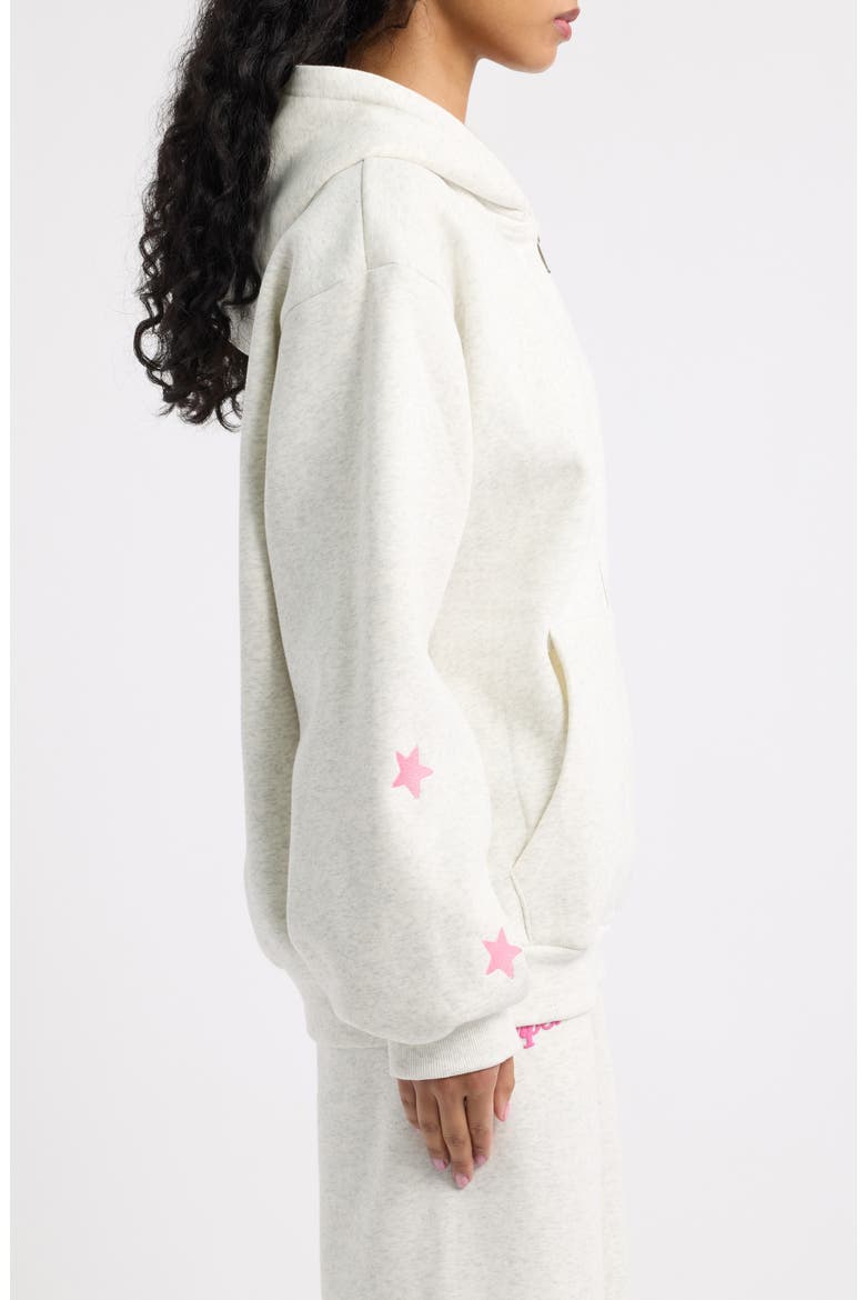 Chocolate Chip Cookies Zip Hoodie, Alternate, color, OATMEAL HEATHER GRAY