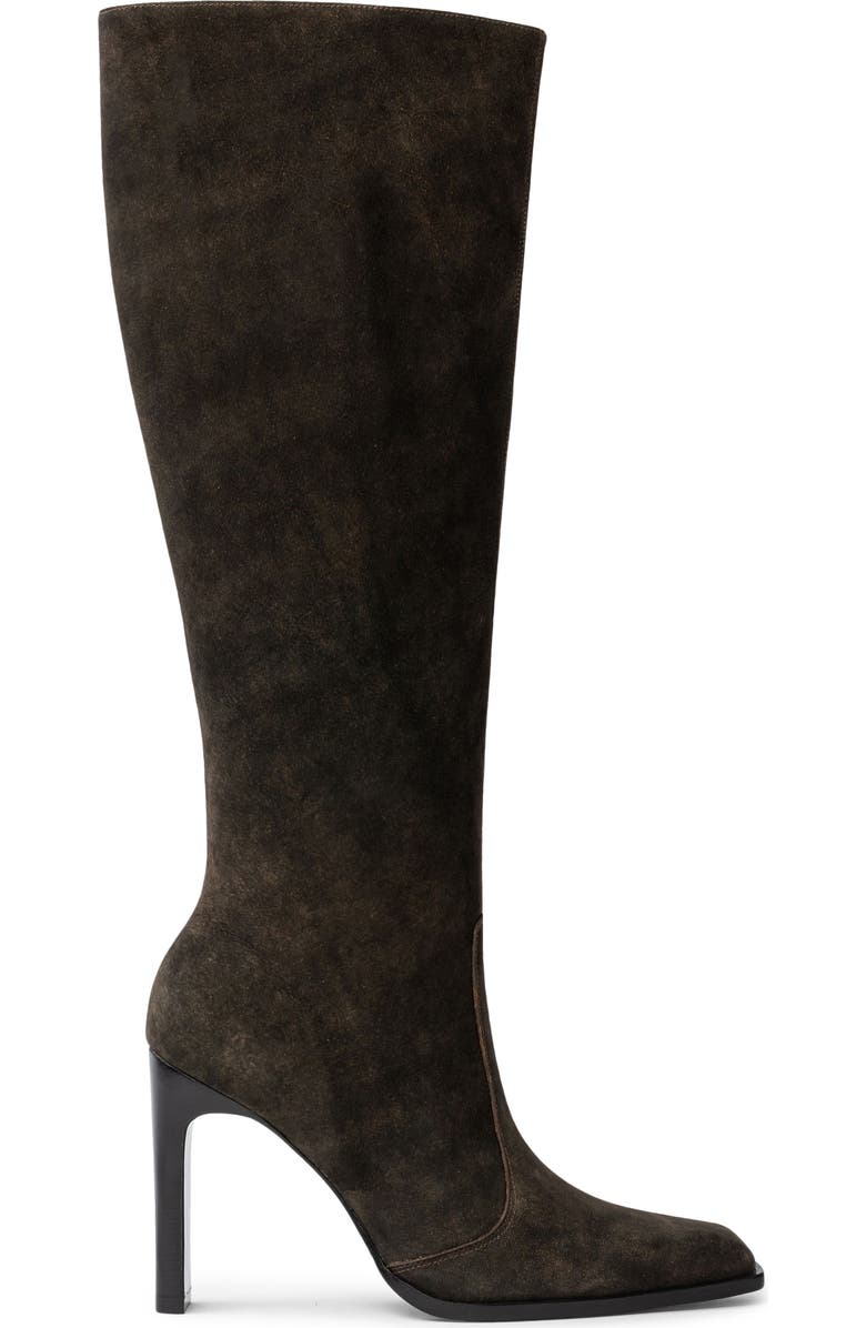 BLACK SUEDE STUDIO Grand Tall Boot, Alternate, color, Dark Brown