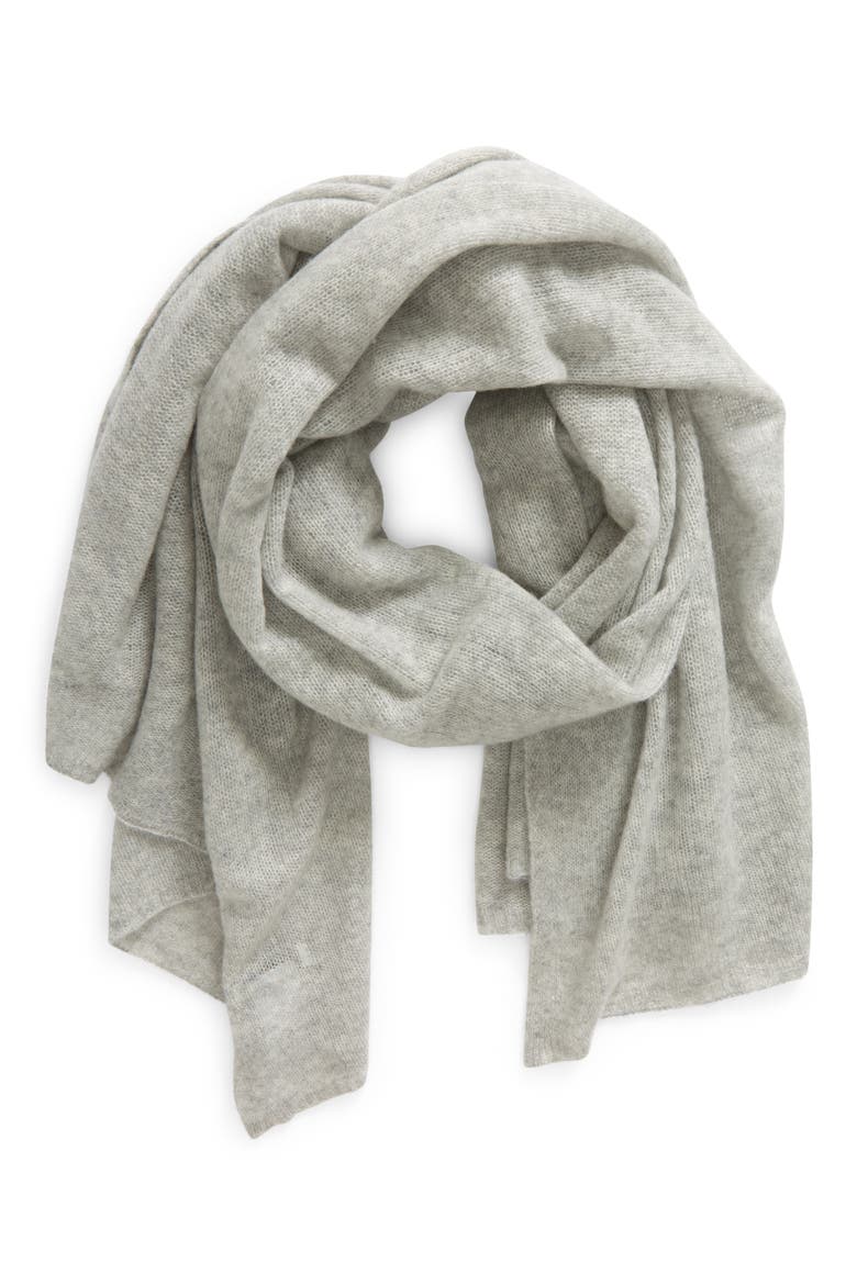 Featherweight Cashmere Scarf, Main, color, DOVE