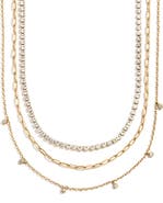 BaubleBar Tate Set of 3 Waterproof Necklaces