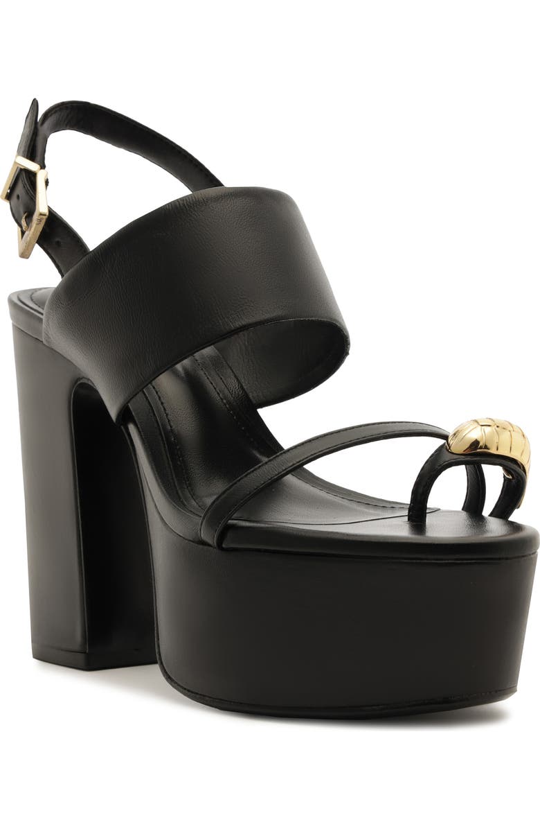 Schutz Mandy Slingback Platform Sandal, Main, color, Black