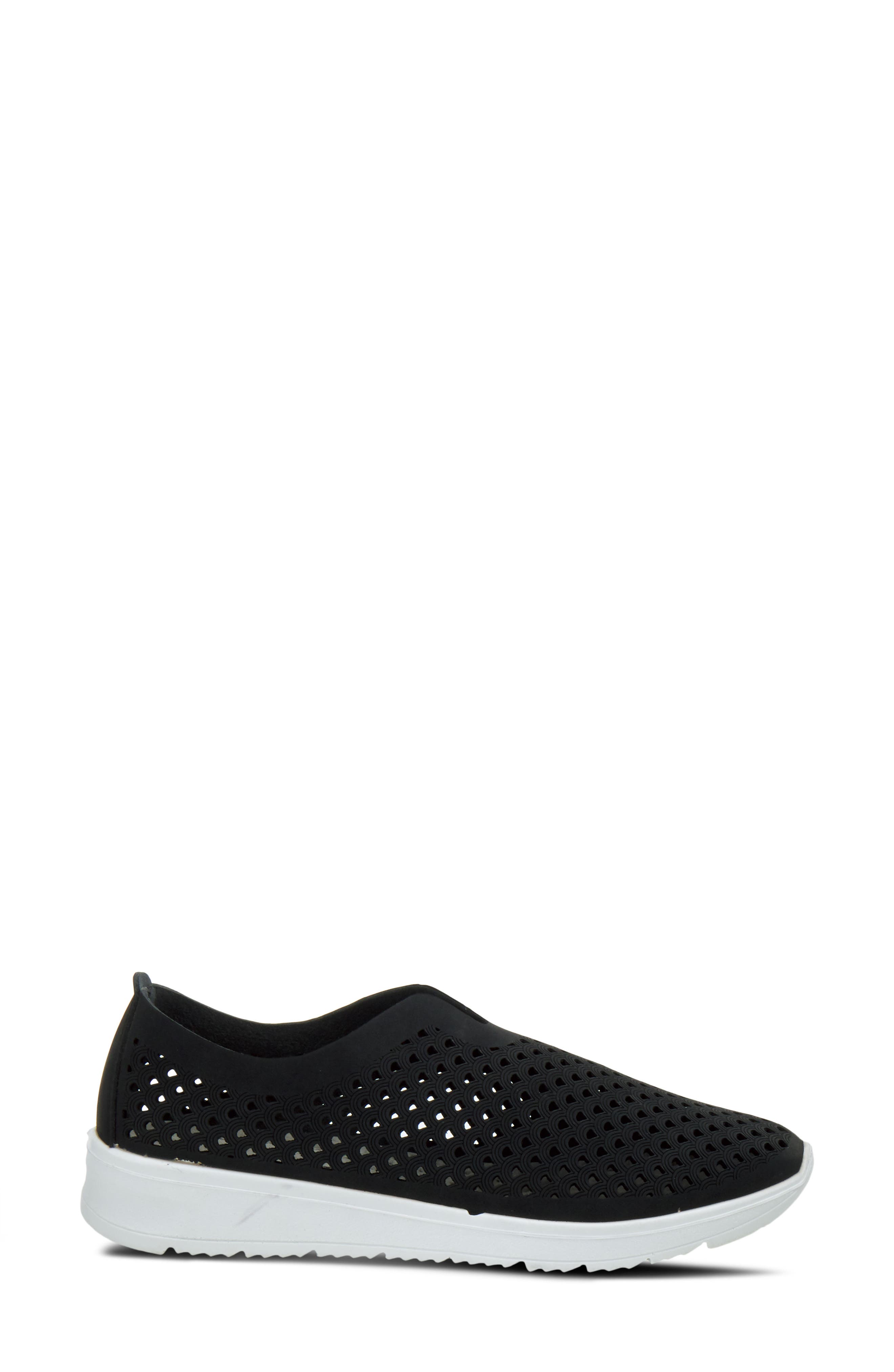 Flexus by Spring Step Centrics Slip-On Sneaker, Alternate, color, Black Patent Leather