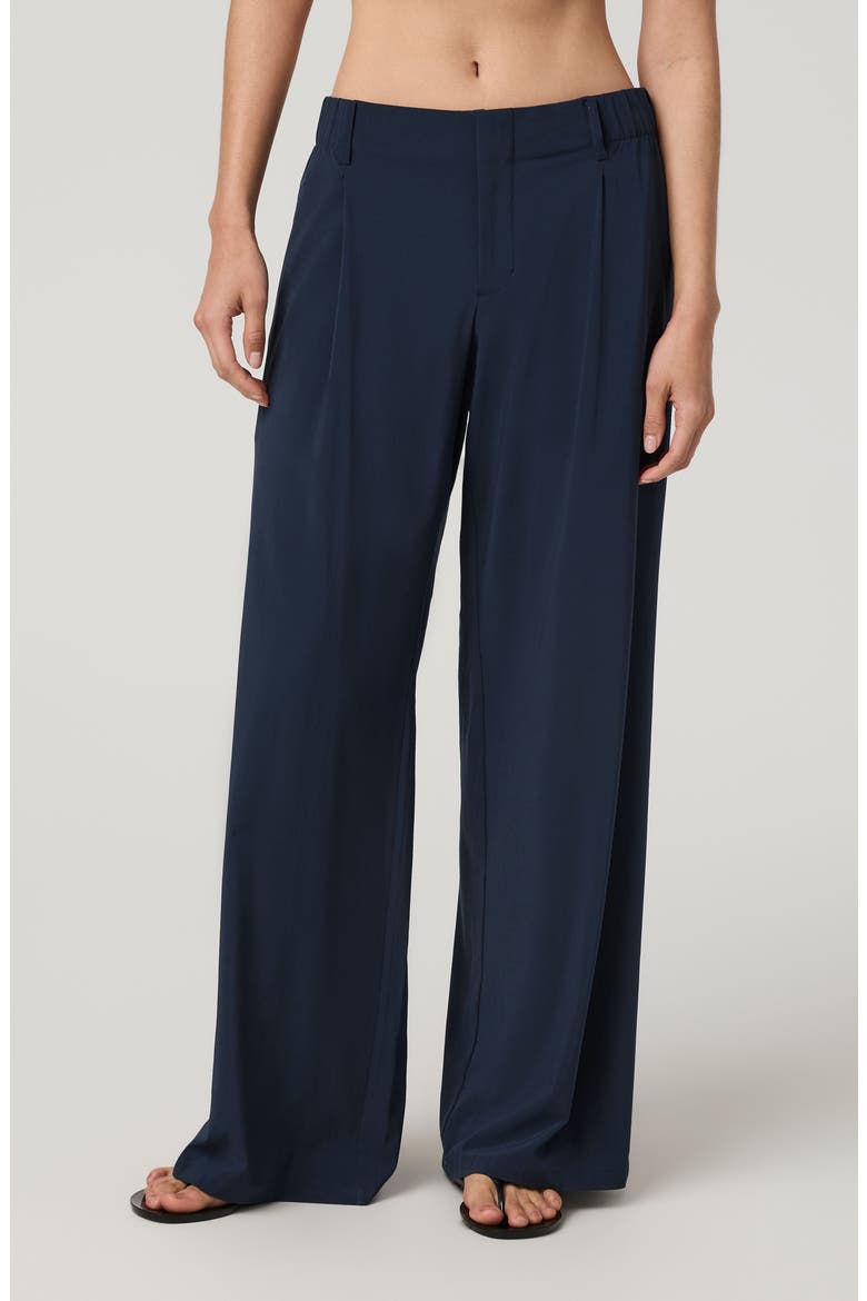 Villa Wide Leg Trousers, Alternate, color, INK