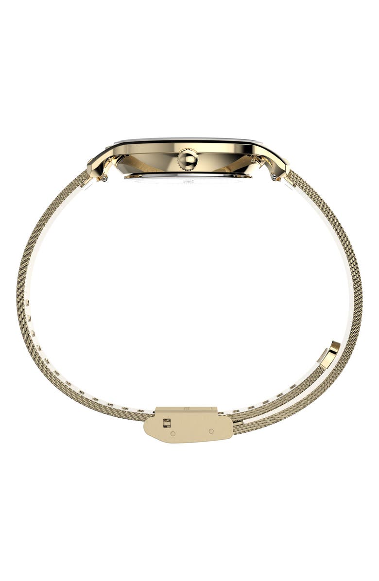 Timex<sup>®</sup> Transcend<sup>™</sup> Mesh Strap Watch, 31mm, Alternate, color, Gold-Tone