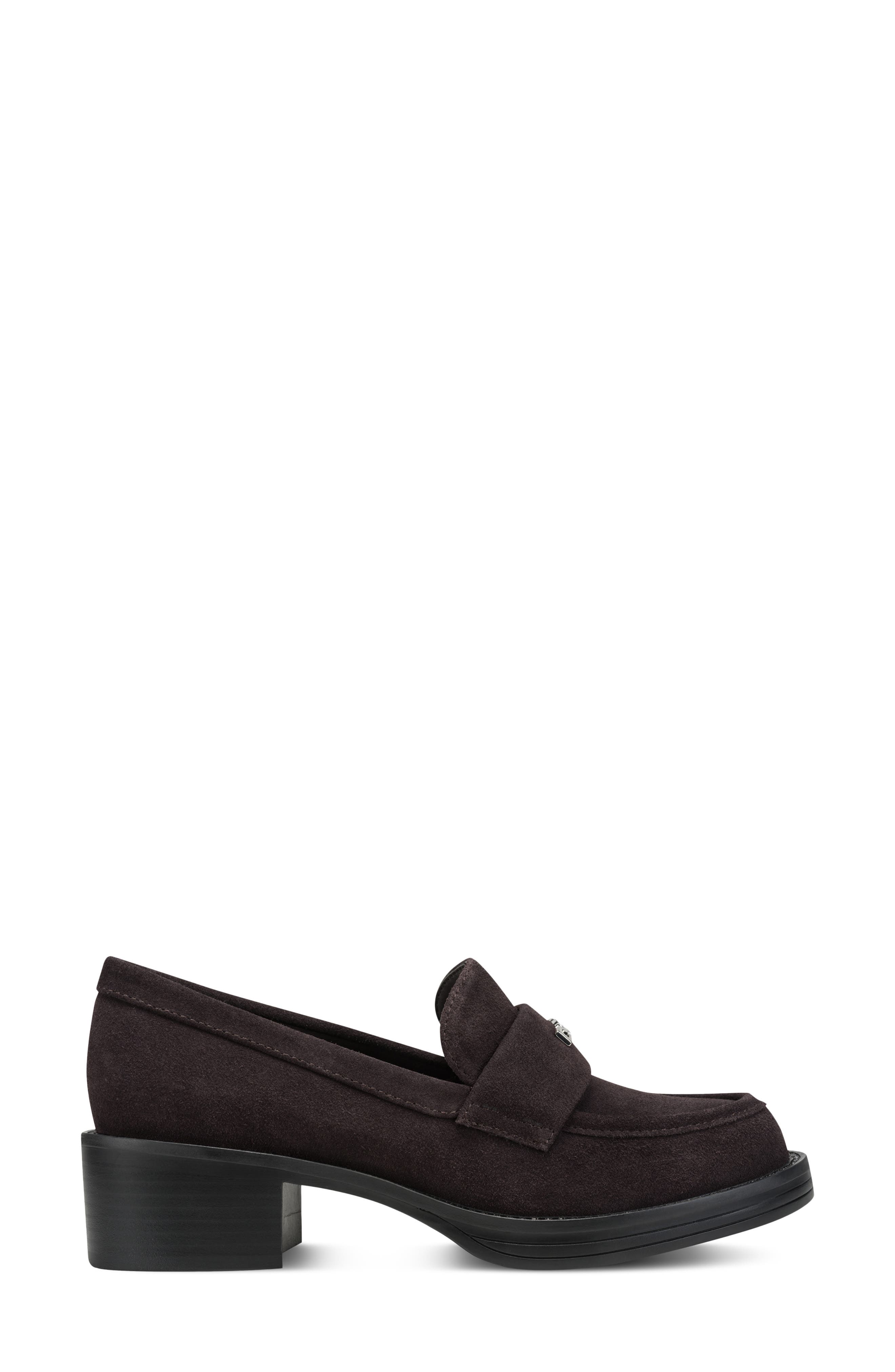 Civelli Platform Loafer, Alternate, color, BROWN