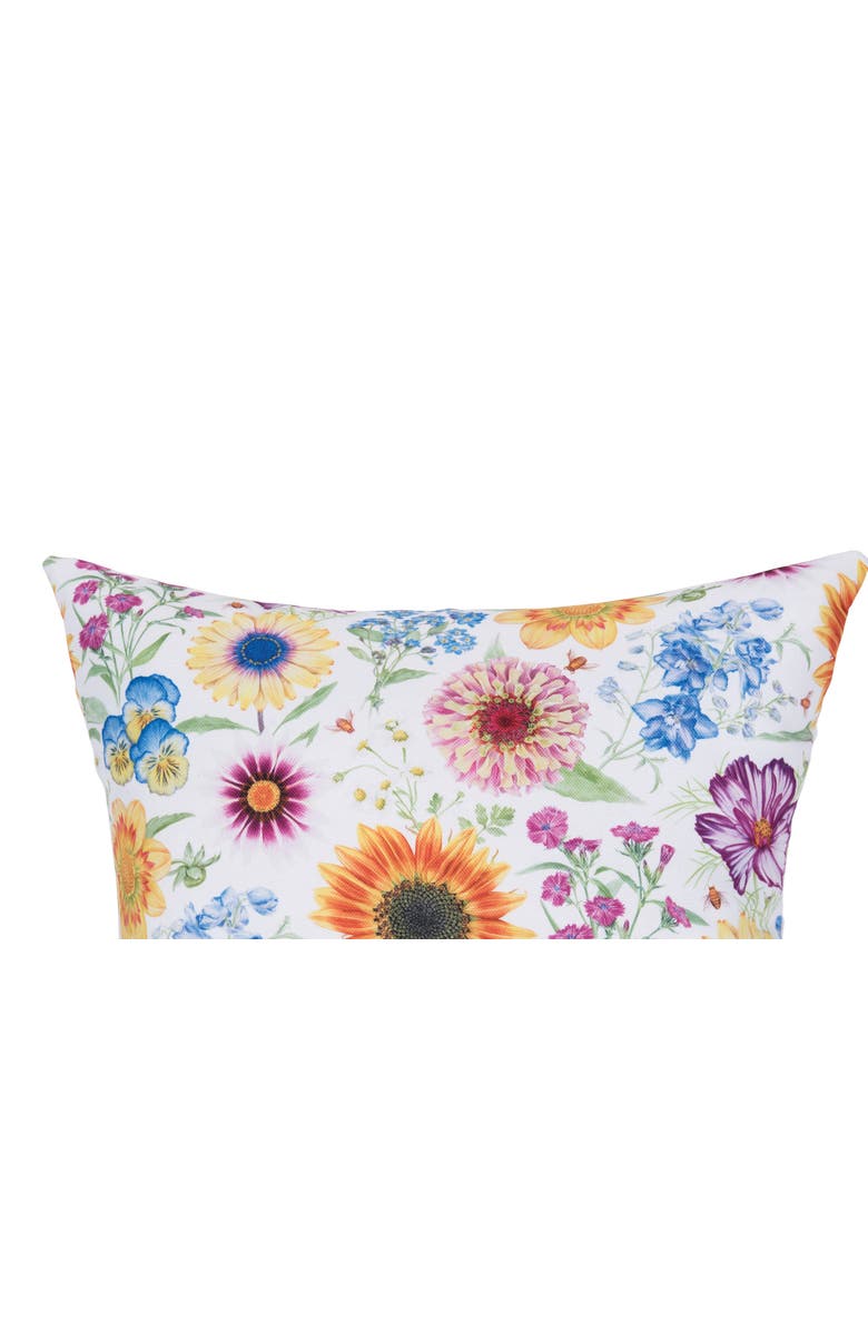 C&F Home Spring Blossoms Indoor/Outdoor Accent Pillow, Alternate, color, Yellow
