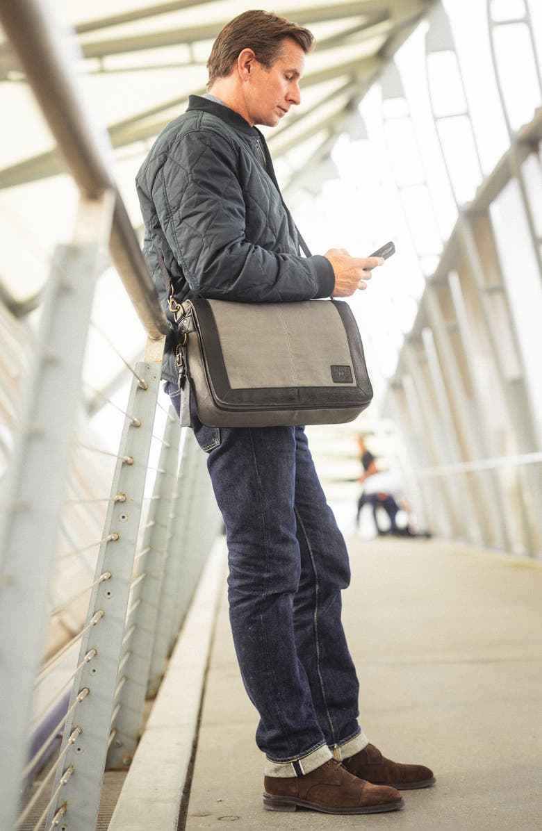 Will Leather Goods Commuter Slim Messenger Bag, Alternate, color,