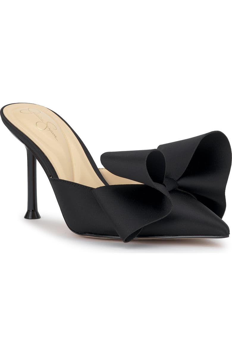 Jessica Simpson Valrin Pointed Toe Mule, Main, color, Black