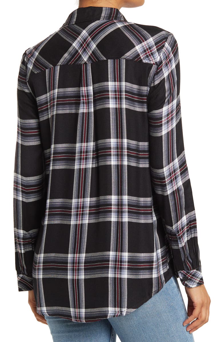 beachlunchlounge Charley Print Button-Up Shirt, Alternate, color,