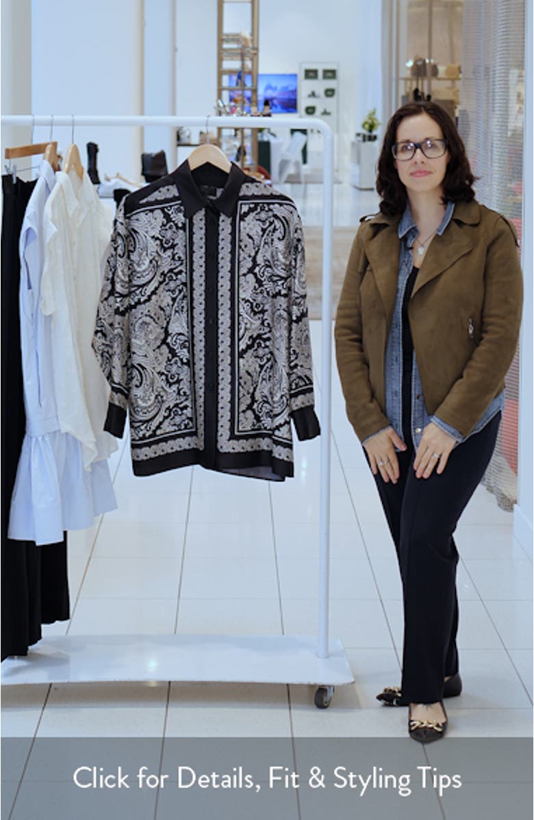 Alfie Print Silk Shirt, sales video thumbnail