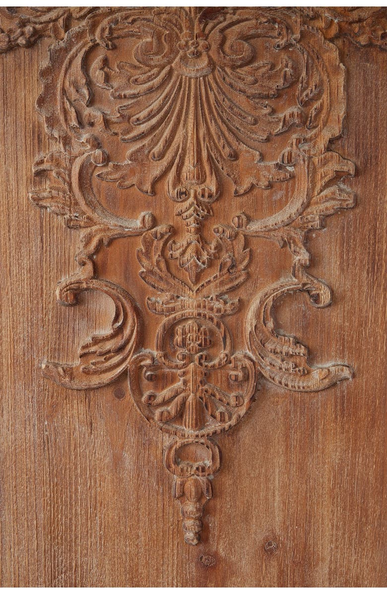 SONOMA SAGE HOME Large Hand-Carved Natural Wood Wall Panels w/ Carvings, Alternate, color,