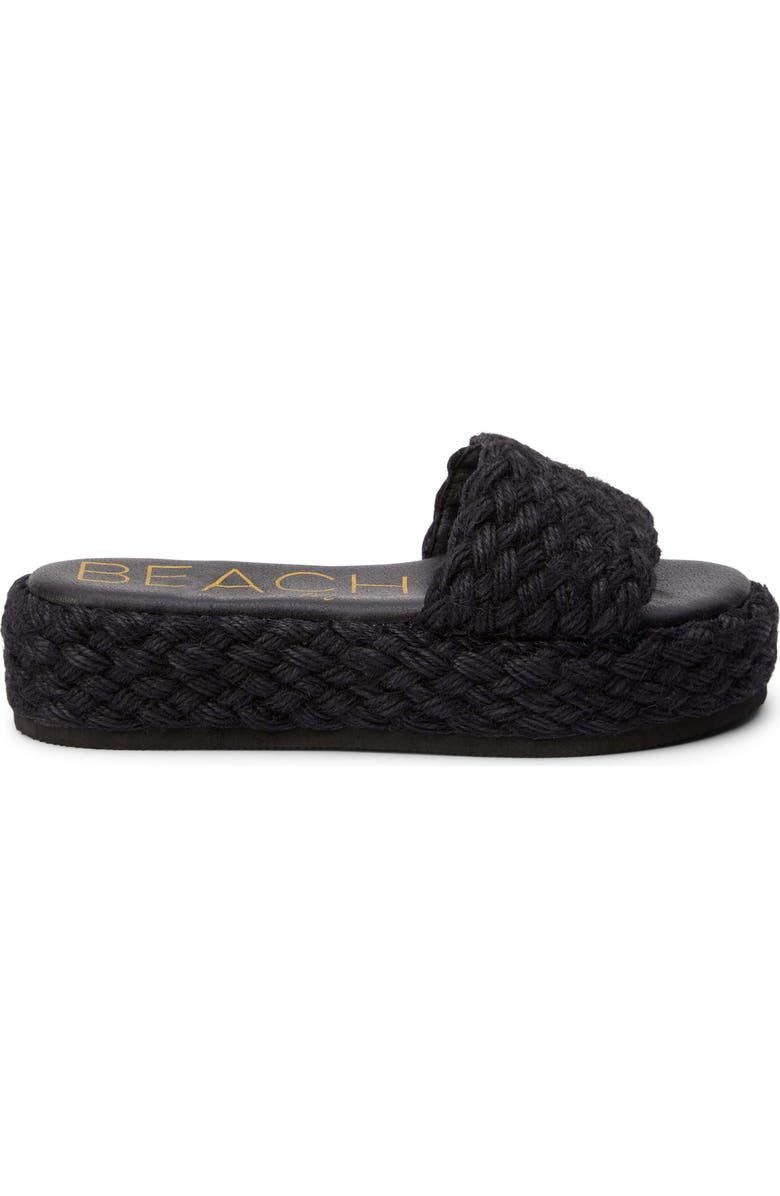 BEACH BY MATISSE Caspia Espadrille Platform Slide Sandal, Alternate, color,