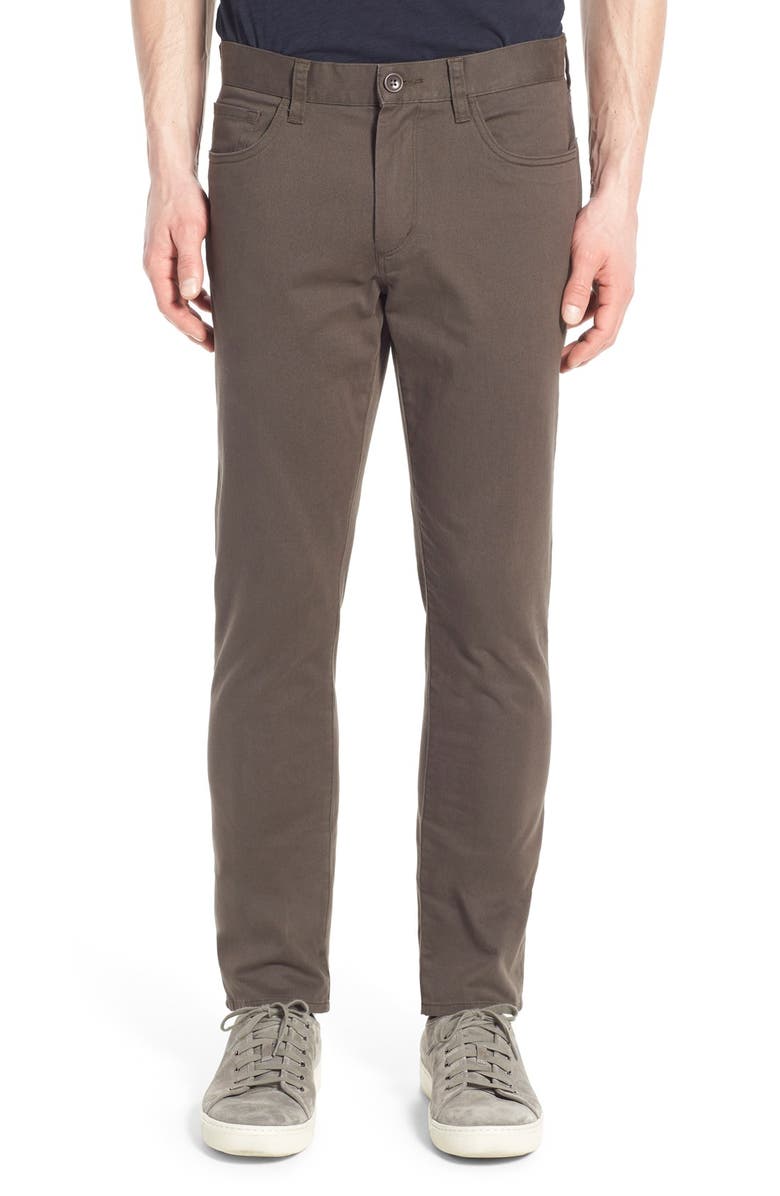 Vince 'Soho' Slim Fit Trousers, Main, color, Grey