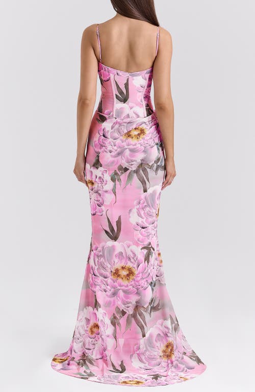House Of Cb Antonina Mermaid Gown In Formal Lilac
