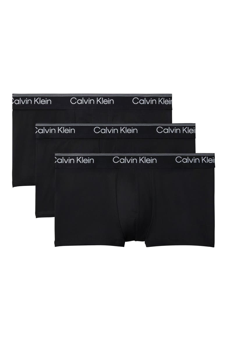 3-Pack Microfiber Boxer Briefs, Main, color, 3 BLACK
