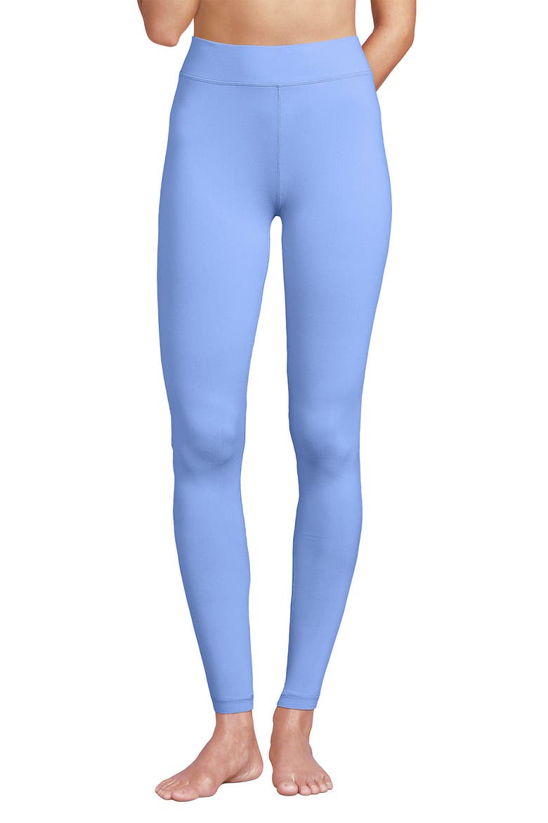 Plus Size Baselayer Cozy Thermaskin Pants, Alternate, color, Clear Blue Sky