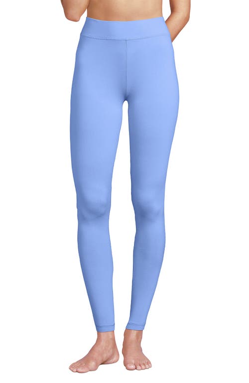 Lands' End Baselayer Cozy Thermaskin Pants In Blue