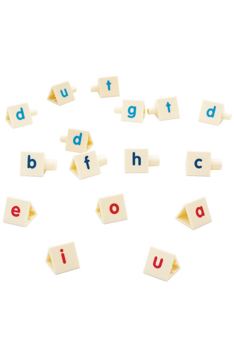 Cvc Triblocks Tub, 90 Blocks, Phonemic Awareness, Pre K1, Alternate, color, Multicolored