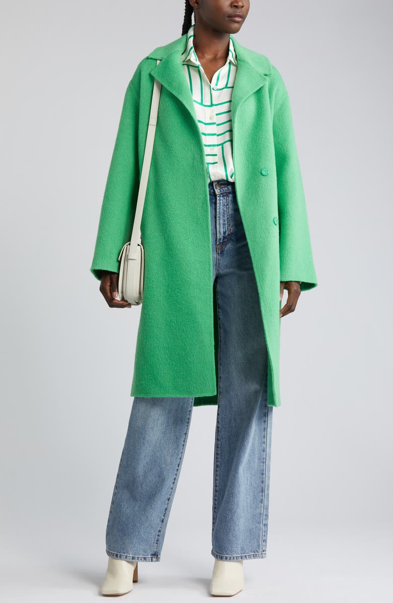 Rails Lore Wool Blend Coat, Main, color, Green Apple