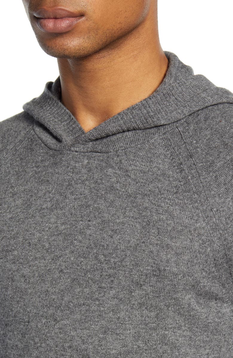 Vince Wool & Cashmere Hooded Sweatshirt, Alternate, color, 