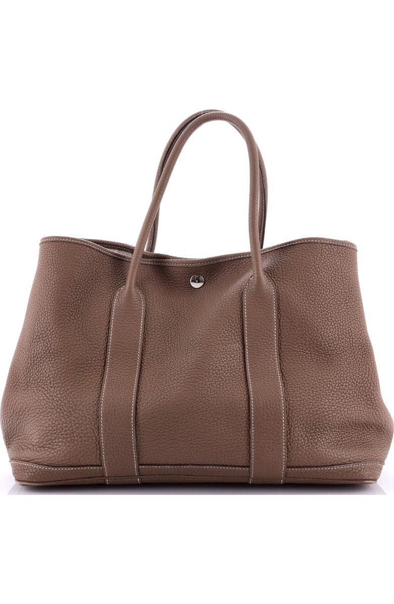 Pre-Owned Hermes Garden Party Tote Leather 36, Main, color,