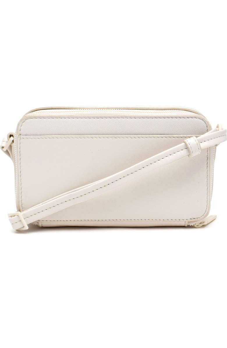 Thacker Riley Leather Crossbody Bag, Alternate, color, Eggshell