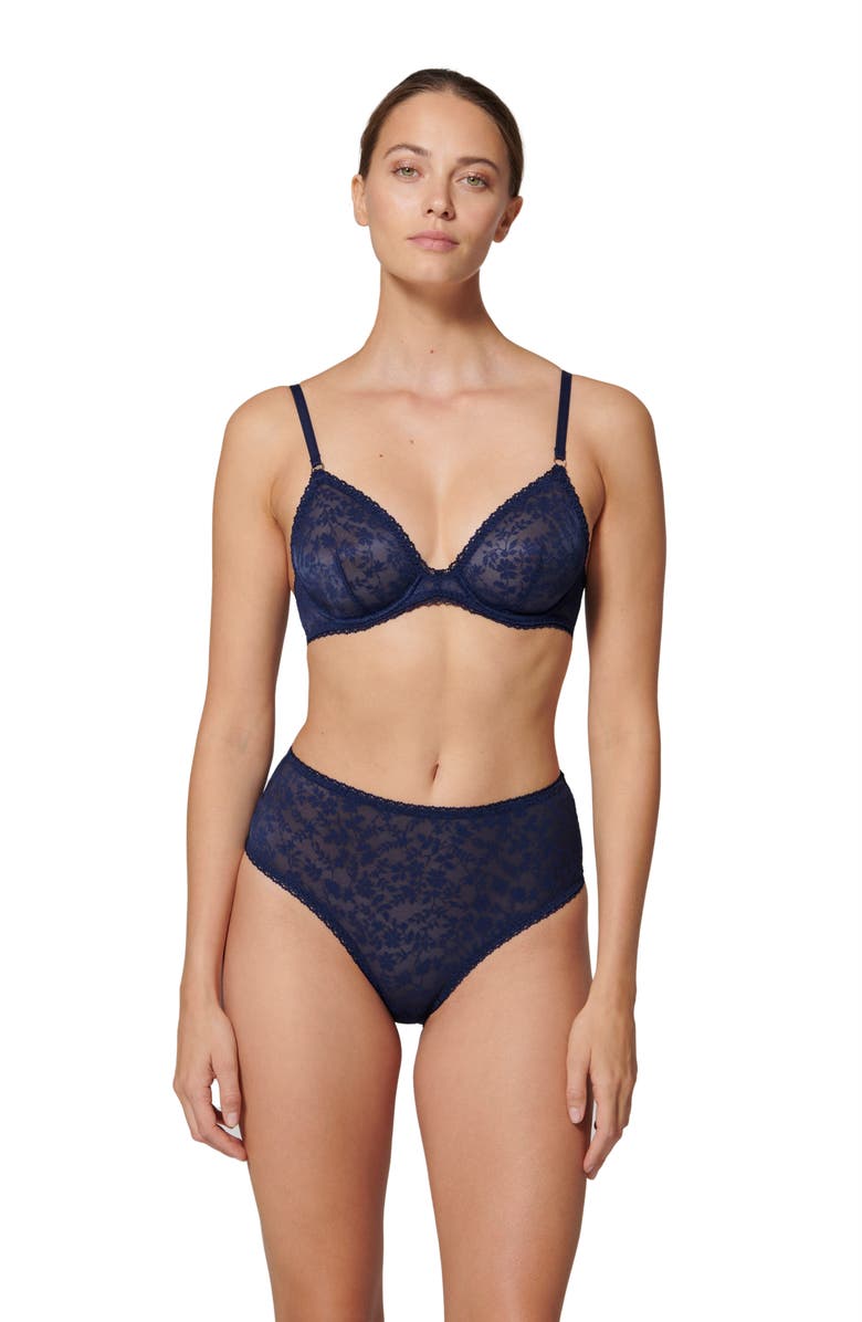 Simone Perele Thelma Underwire Plunge Bra, Alternate, color, 