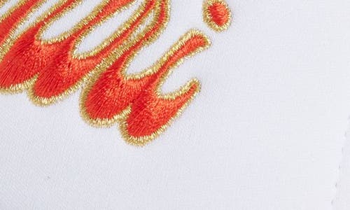 Amiri Groovy Trucker Hat In White