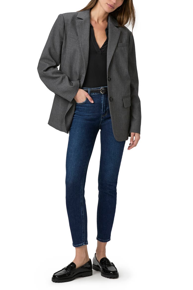 Hoxton High Waist Skinny Ankle Jeans, Alternate, color, BEES KNEES
