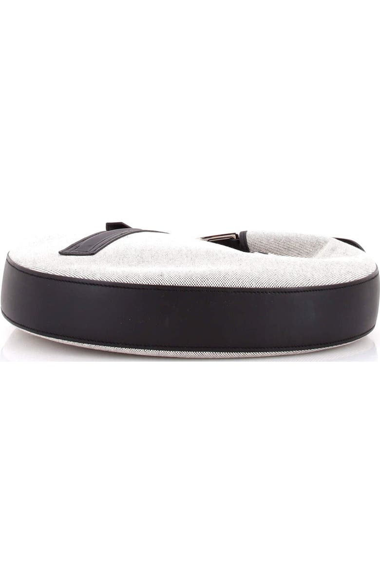 Pre-Owned Hermes Arcon Bag Toile and Leather, Alternate, color, Noir