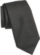 BOSS Diagonal Stripe Jacquard Silk Blend Tie