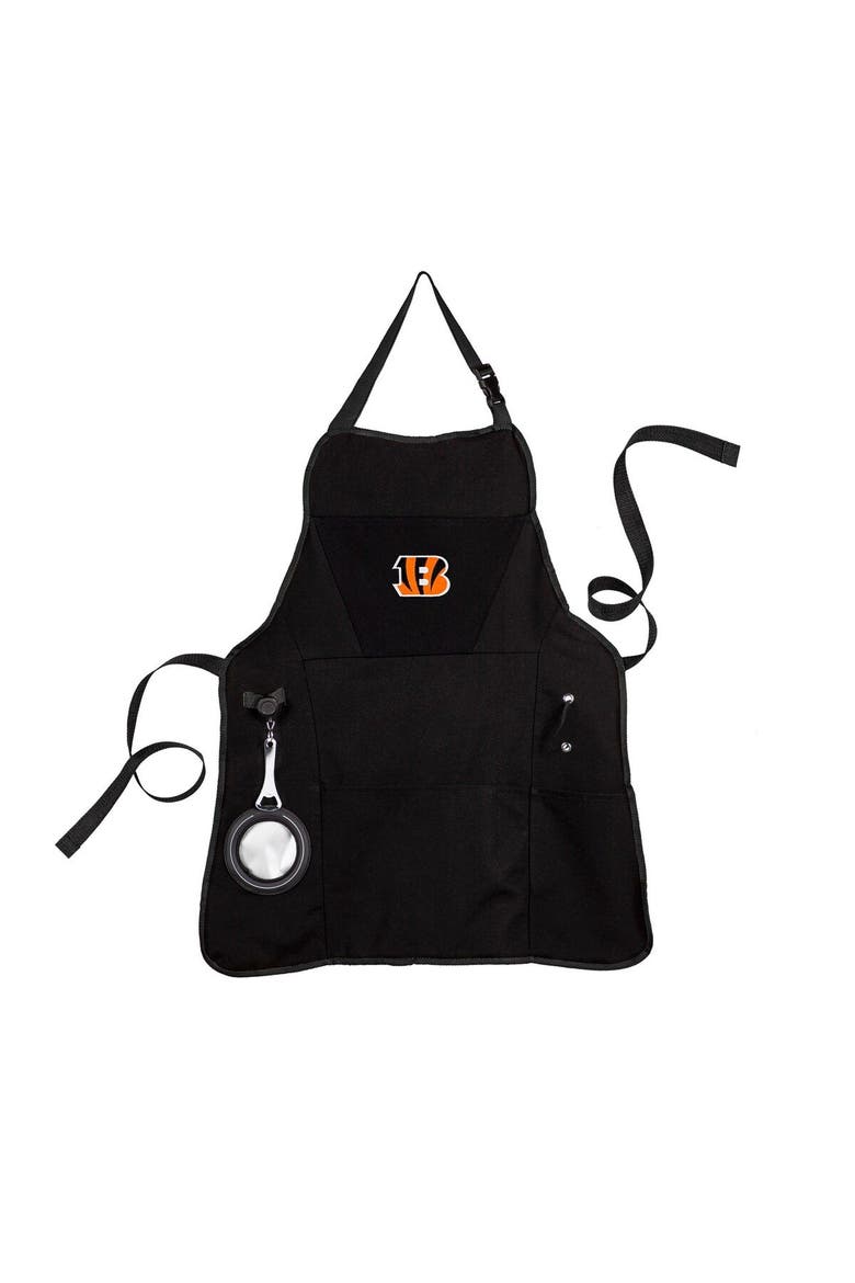 Cincinnati Bengals Grill Apron, Main, color, Black