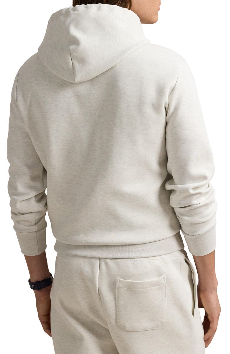 Polo Ralph Lauren Logo Double Knit Hoodie, Alternate, color, 