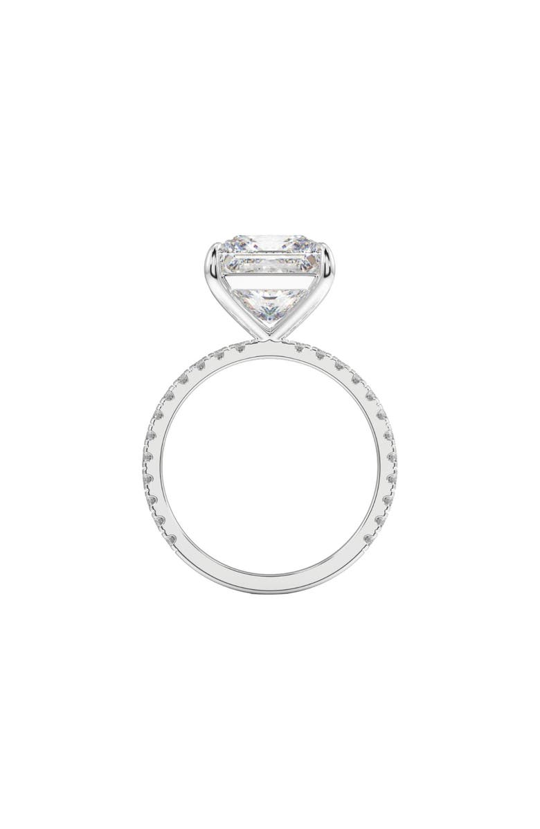 Bliss Diamond 4 1/2 Ct Princess Cut Diamond Engagement Ring Lab Grown in or Gold, Alternate, color, 