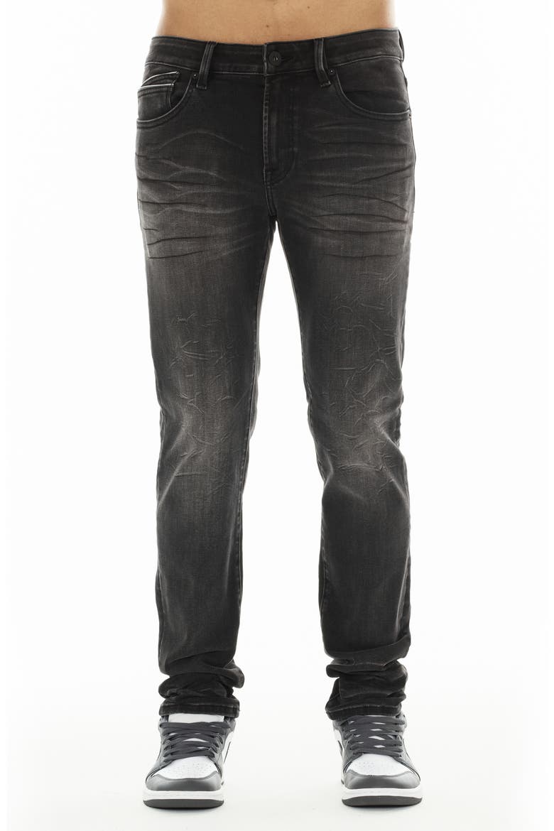 Rocker Slim Fit Jeans, Main, color, ASH
