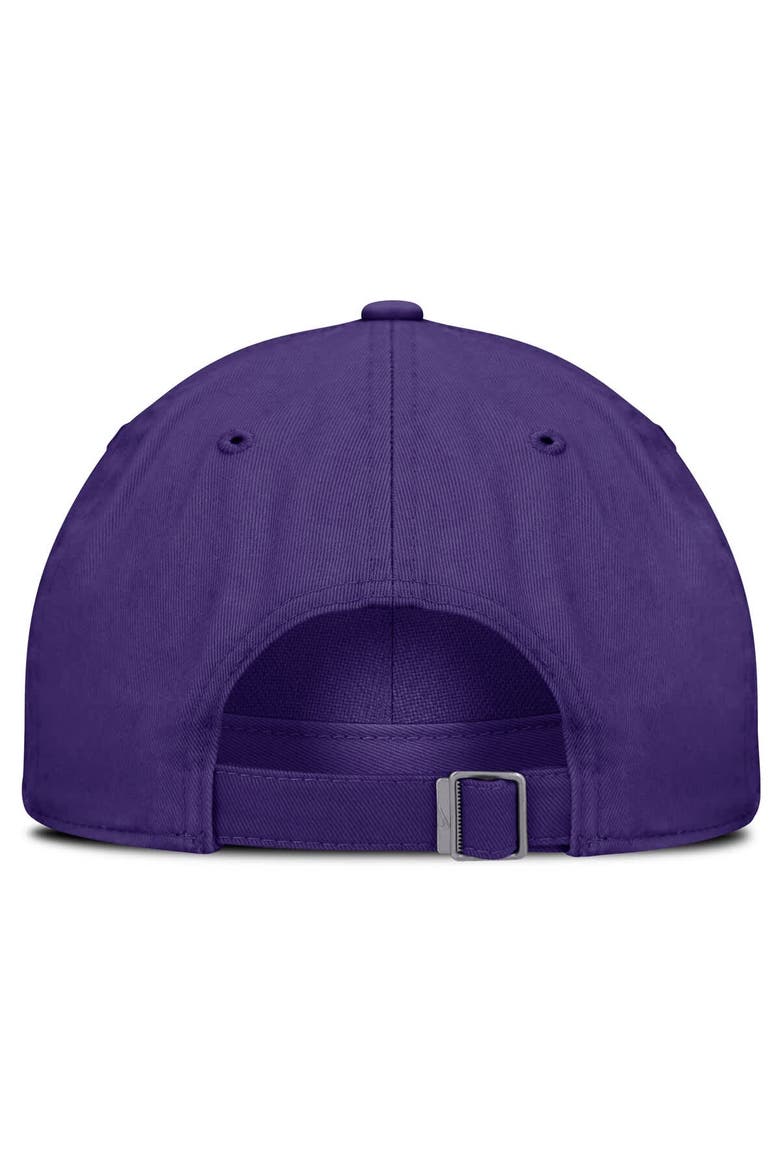 Men's Nike Purple LSU Tigers Club Campus Adjustable Hat, Alternate, color, Purple