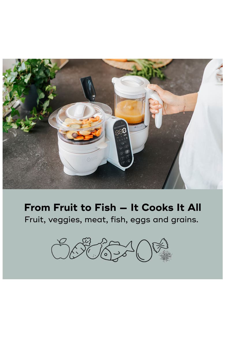 Duo Meal Station Food Maker 6-in-1 Food Processor, Alternate, color, OFF WHITE