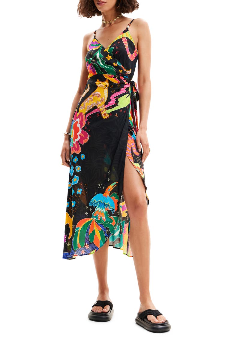 jungle queen midi dress Jungle Panther Midi Dress
