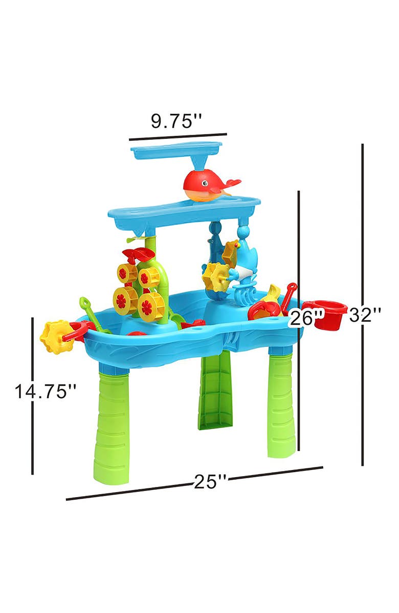 Trimate Sensory Sand & Water Table, Alternate, color, Multicolored