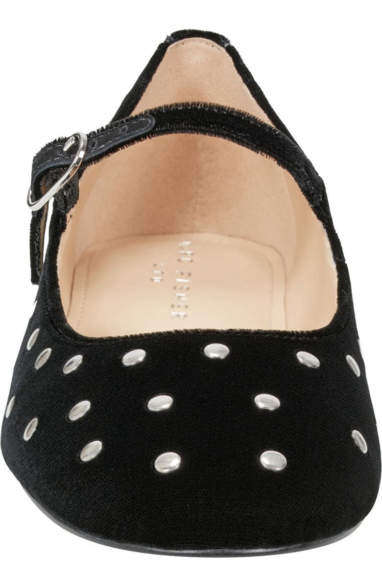 Marc Fisher LTD Elizza Mary Jane Flat, Alternate, color, Black