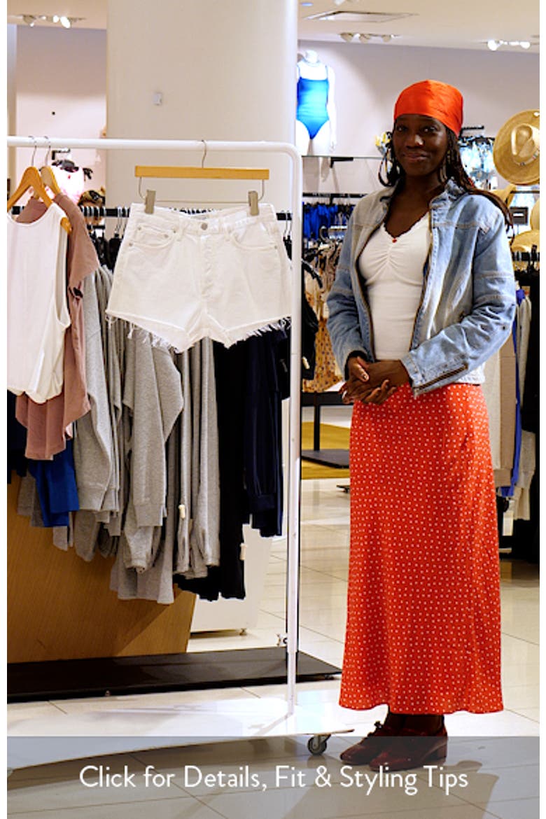 Parker Denim Cutoff Shorts video