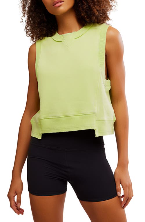 Free People Intercept Tank In Key Lime