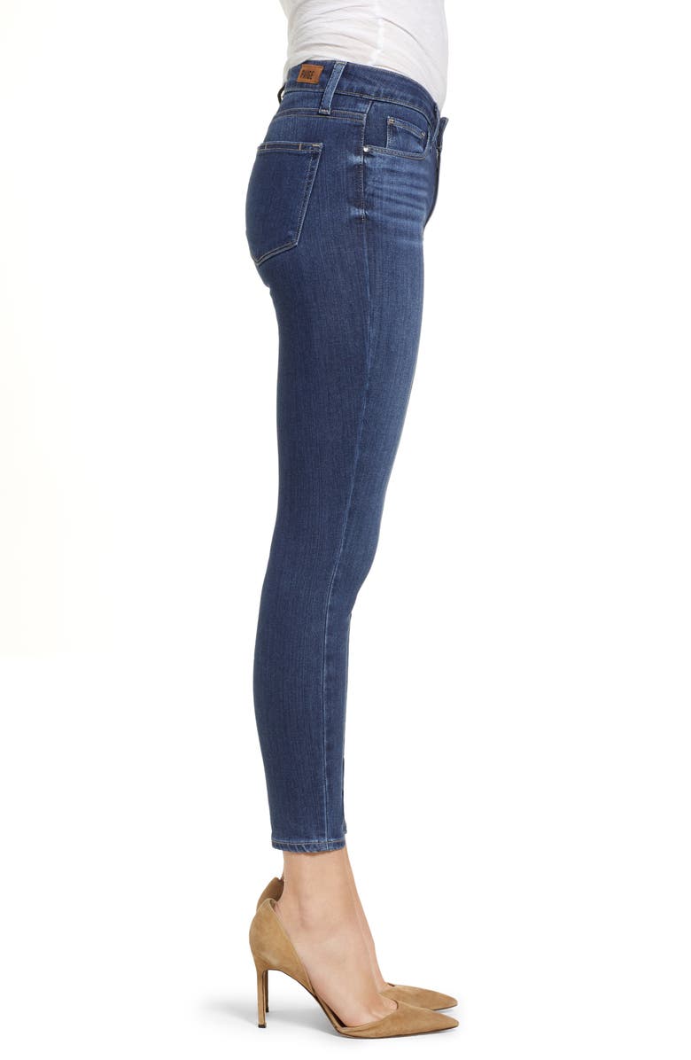 PAIGE Transcend - Verdugo Crop Skinny Jeans, Alternate, color, 