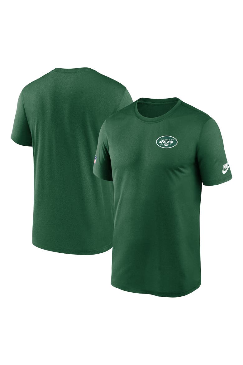 Men's Nike Green New York Jets Alt Legend Small Logo Dri-FIT T-Shirt, Main, color, Green