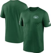 Nike Men's Nike Green New York Jets Alt Legend Small Logo Dri-FIT T-Shirt