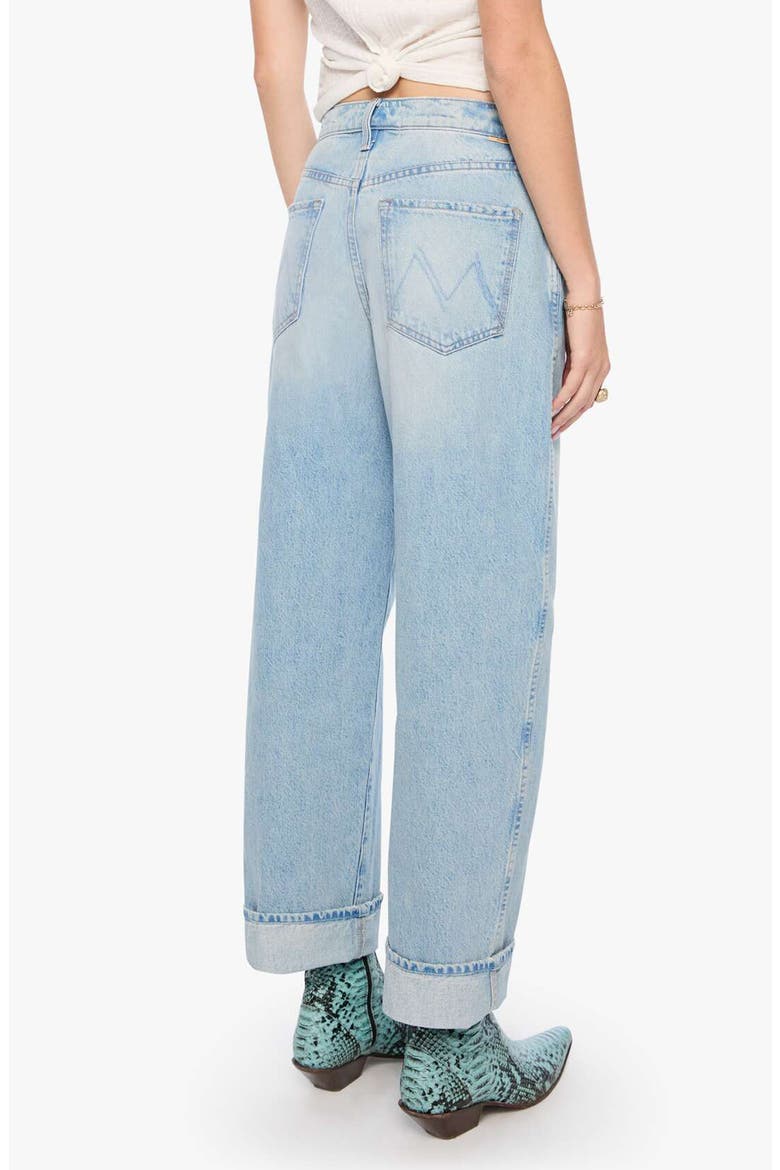 The Delinquent Ankle Cuff Wide Leg Jeans, Alternate, color, OUT OF THIS WORLD