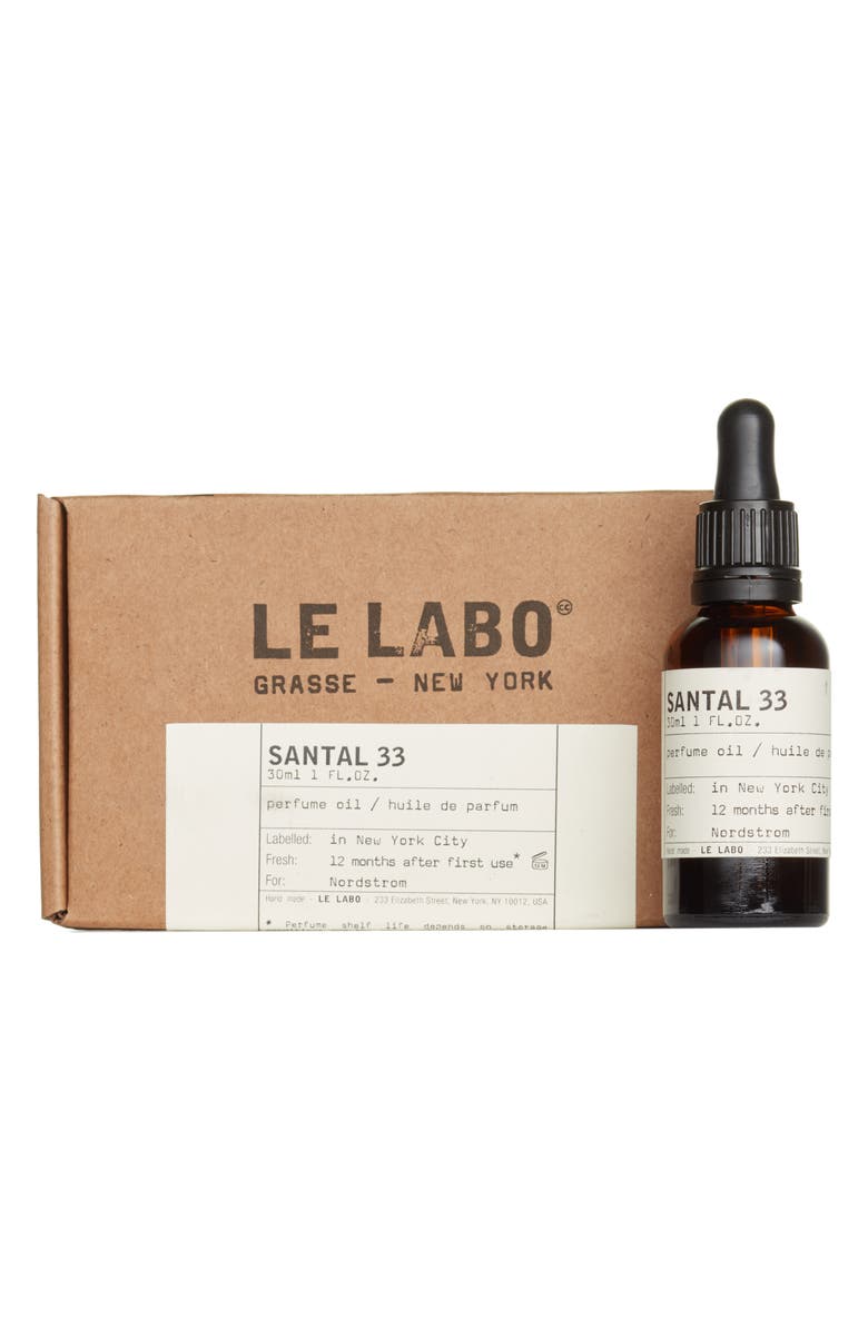 Le Labo Santal 33 Perfume Oil, Alternate, color,