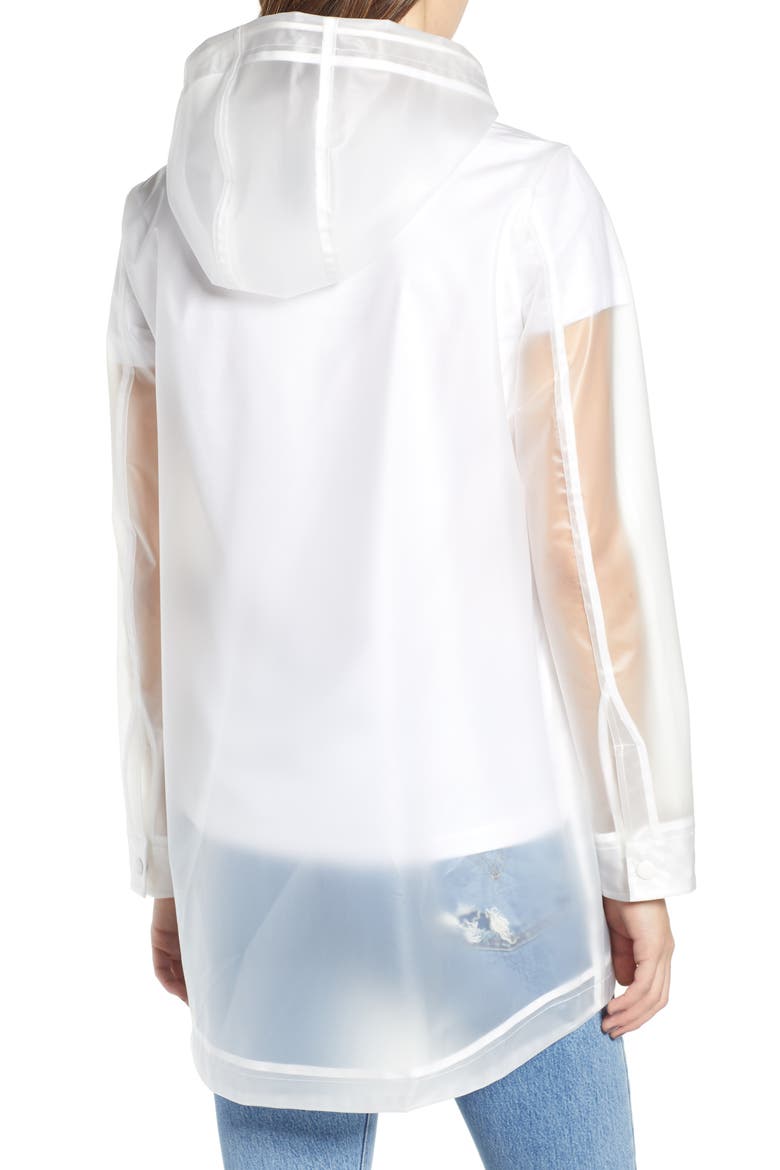 Levi's® Translucent Rain Jacket, Alternate, color, CLEAR