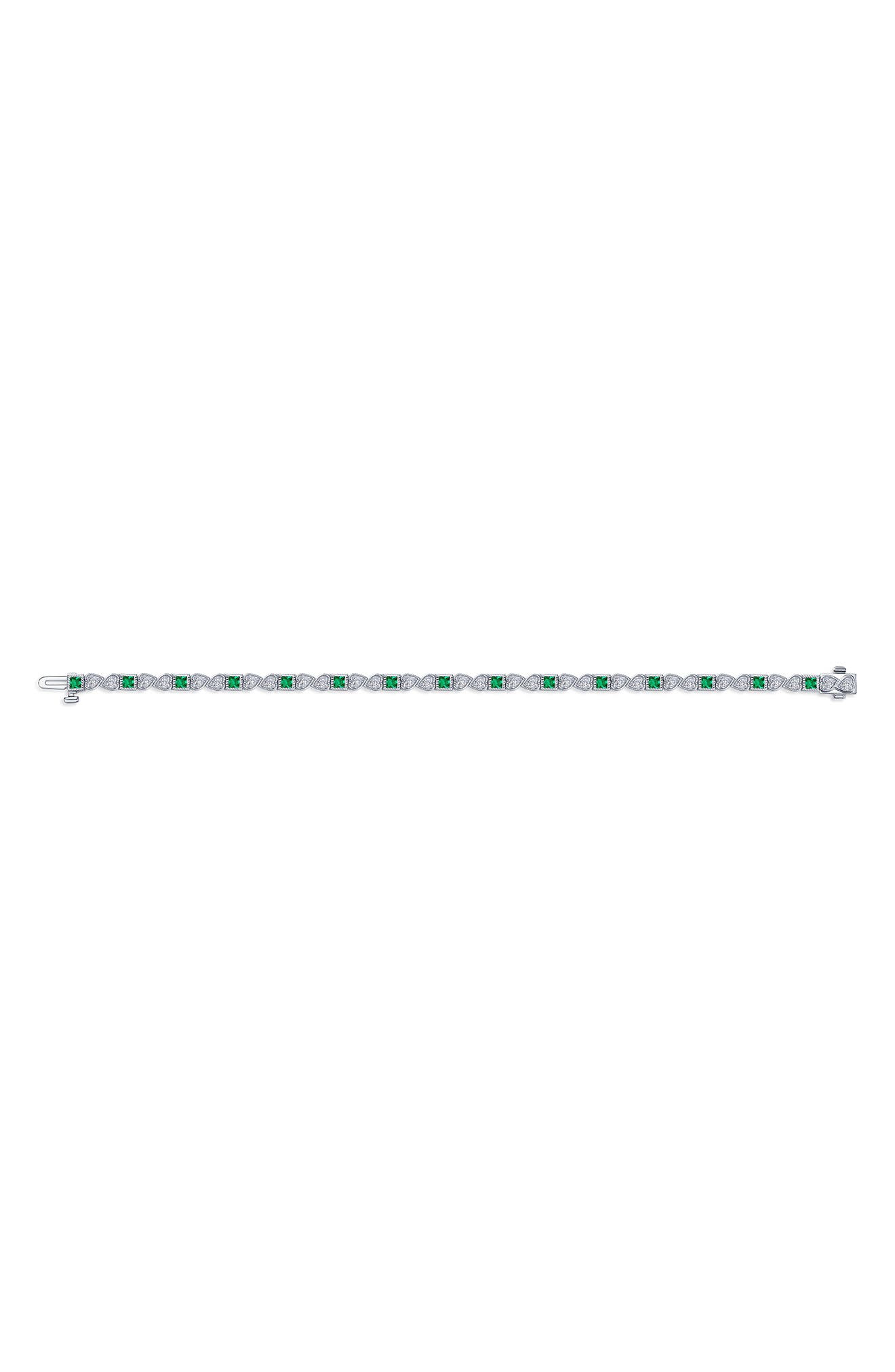 EMERALD/ WHITE